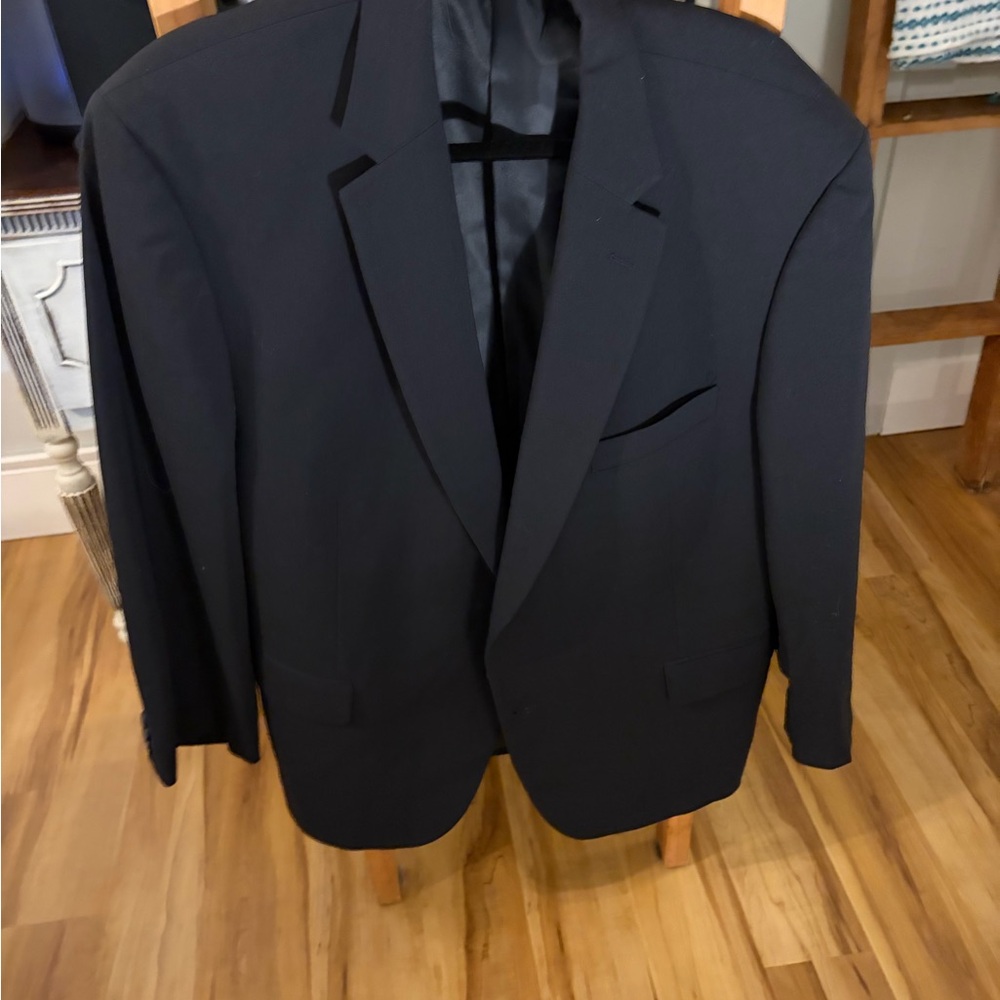 Classic Black Men's Blazer Jean-Paul 46s nice blazer!! - Picture 2 of 8